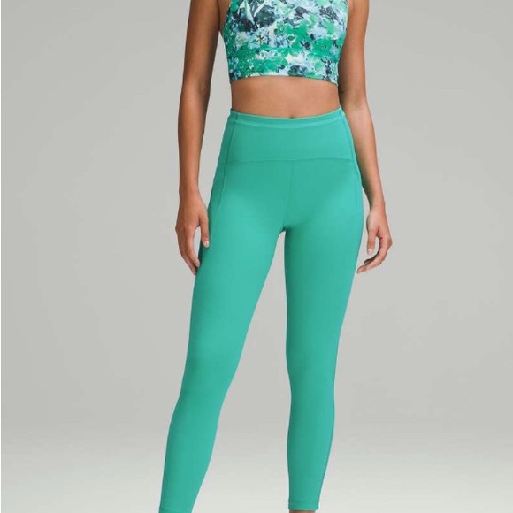 lululemon athletica Teal Women's Leggings - Picture 7 of 9